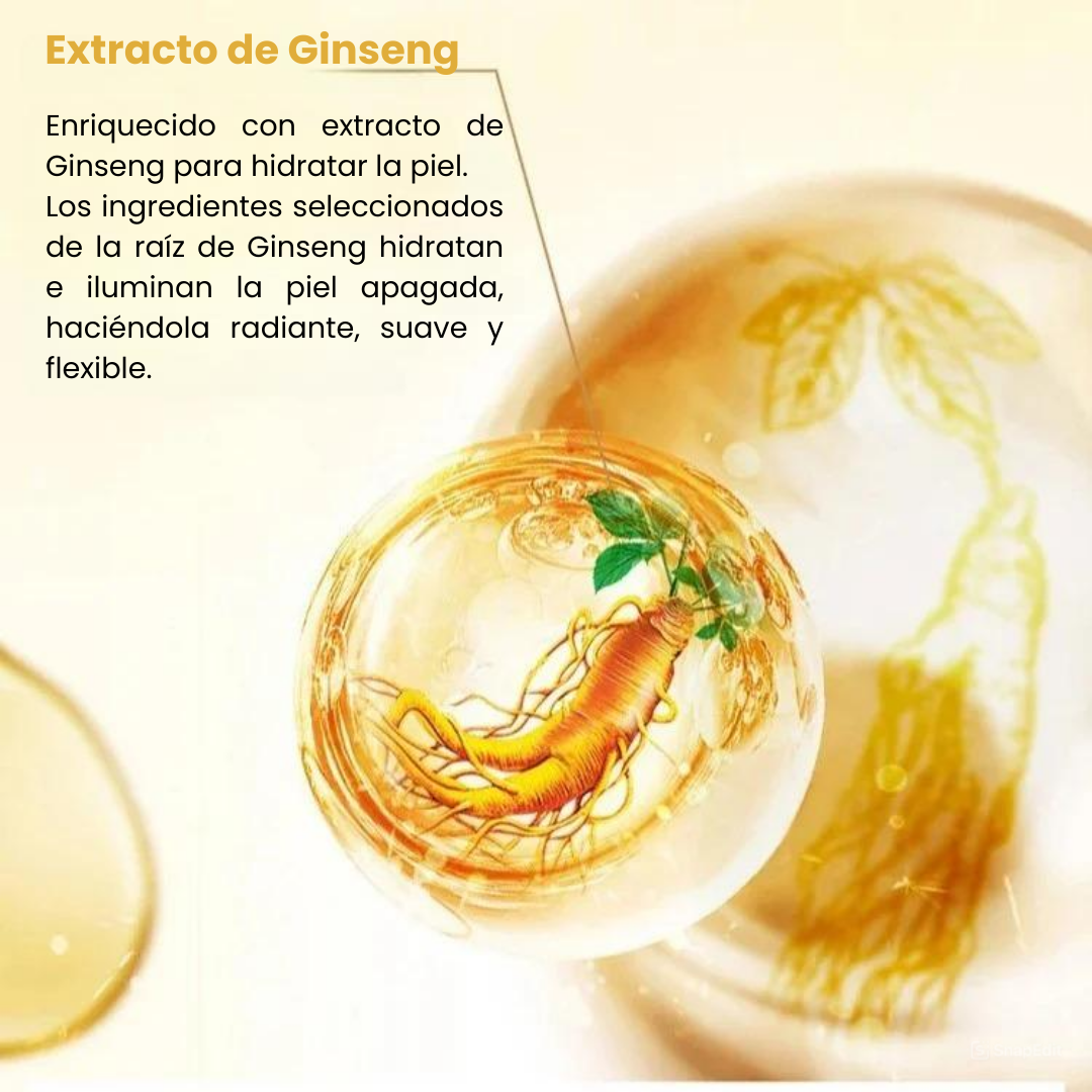 Ginseng™ | Sérum Rejuvenecedor Hidratante ✨ 2X1 Dia y Noche