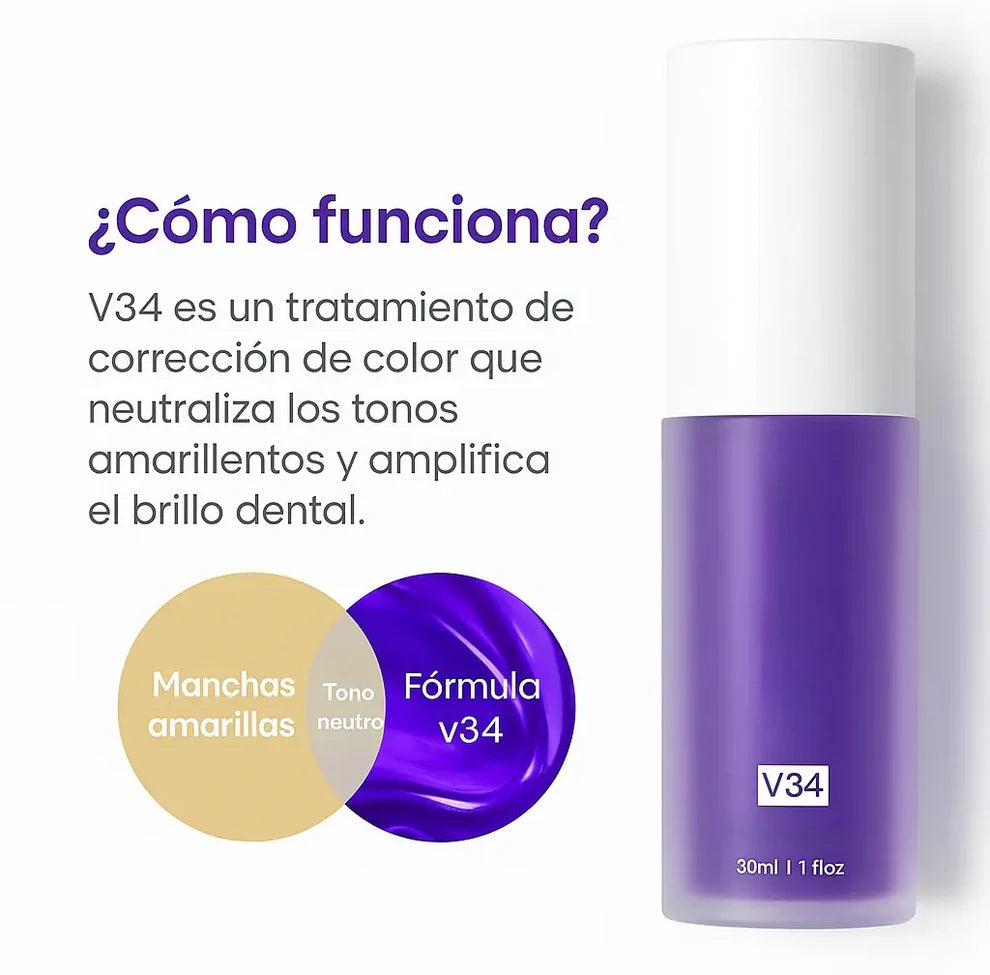 Gel V34® - Blanqueamiento Rápido
