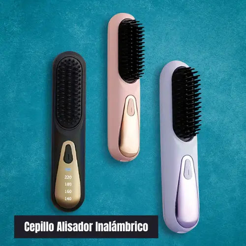 LissOn™ Cepillo Alisador Portátil Recargable