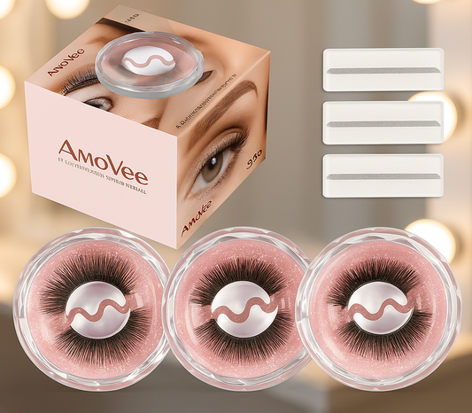 KIT DE PESTAÑAS AUTOADHESIVAS PREMIUM REUTILIZABLES