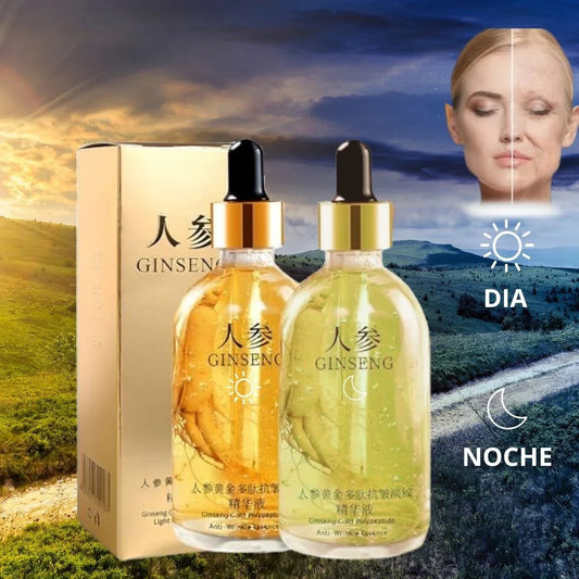 Ginseng™ | Sérum Rejuvenecedor Hidratante ✨ 2X1 Dia y Noche