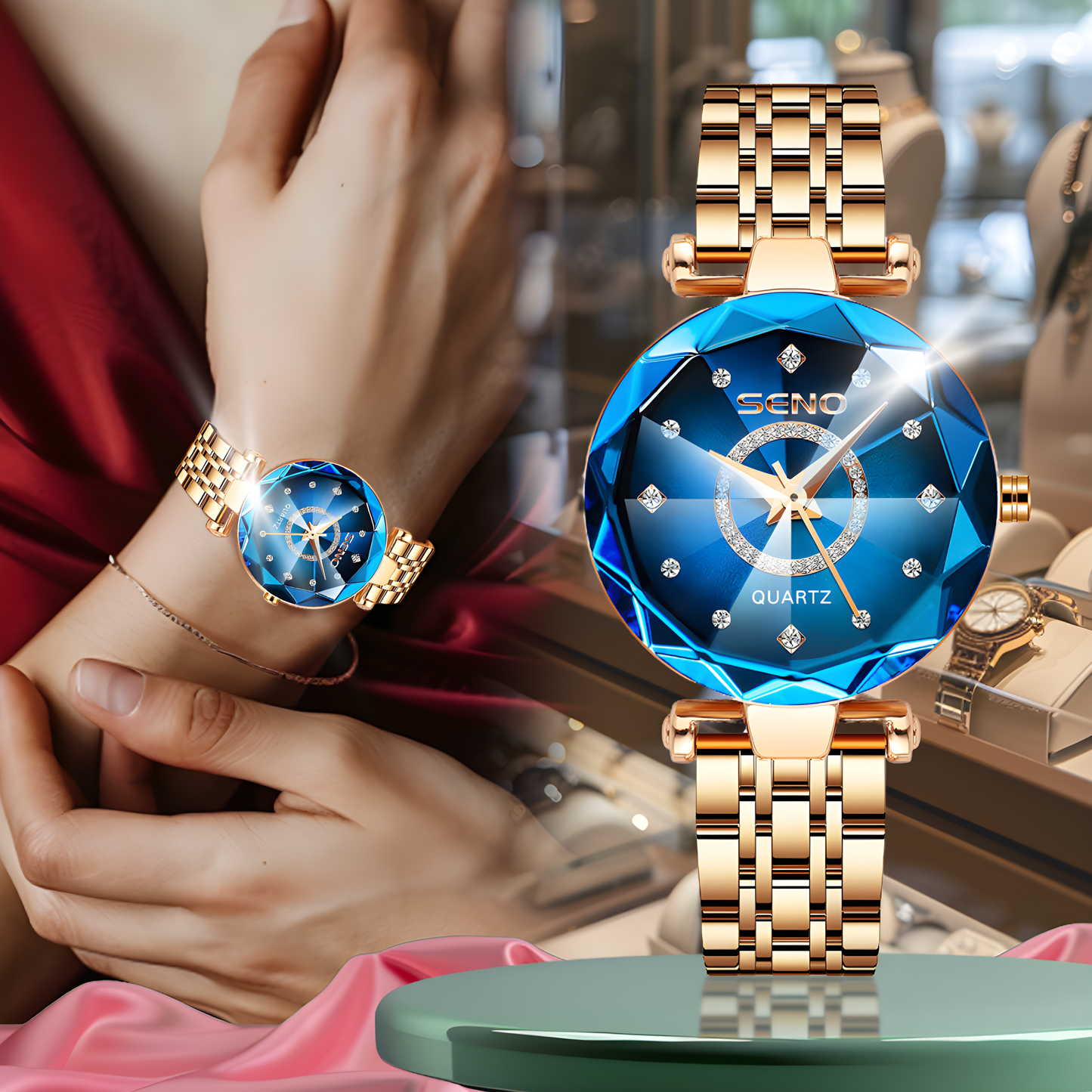 "Azura Élité®" Reloj De Lujo Para Mujer