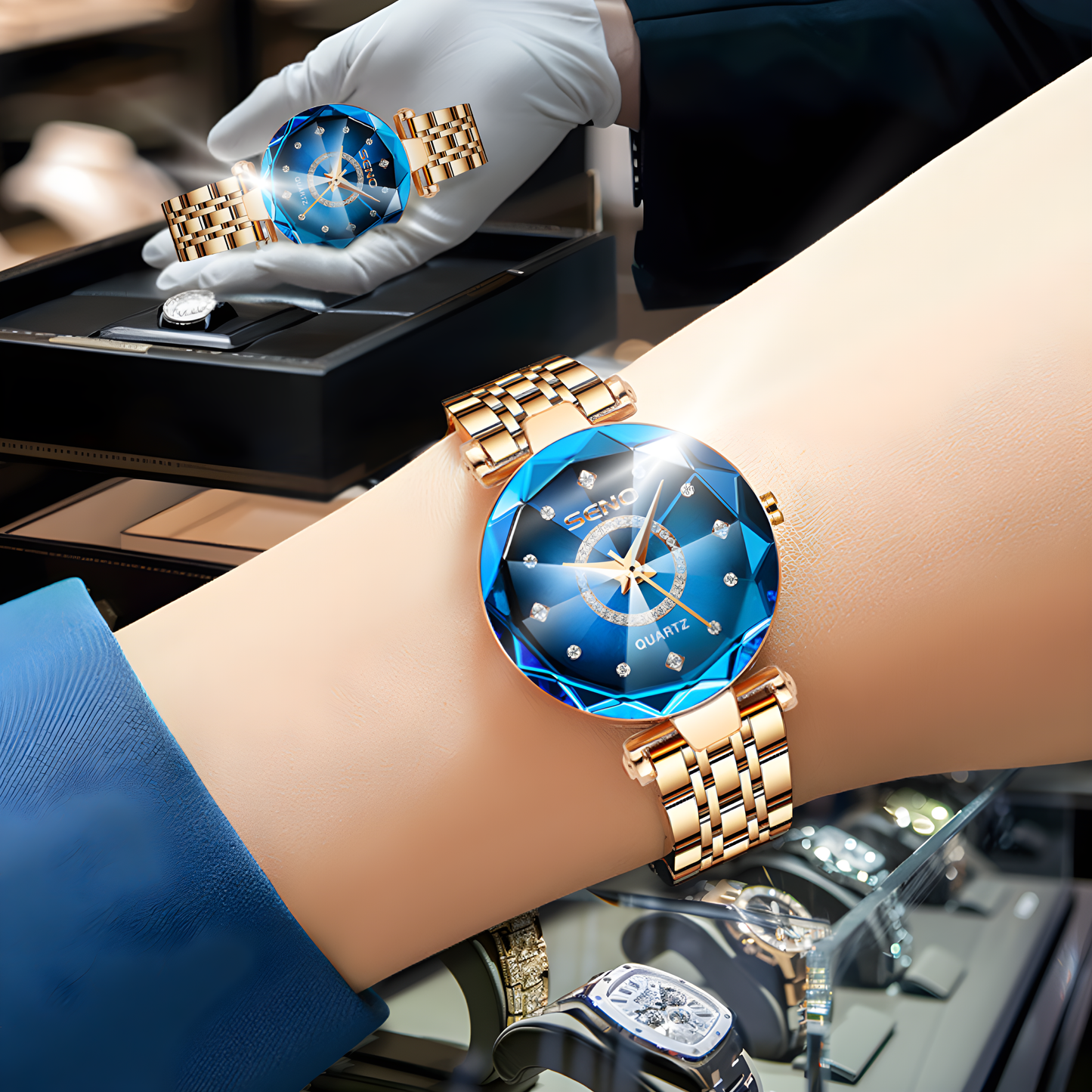 "Azura Élité®" Reloj De Lujo Para Mujer