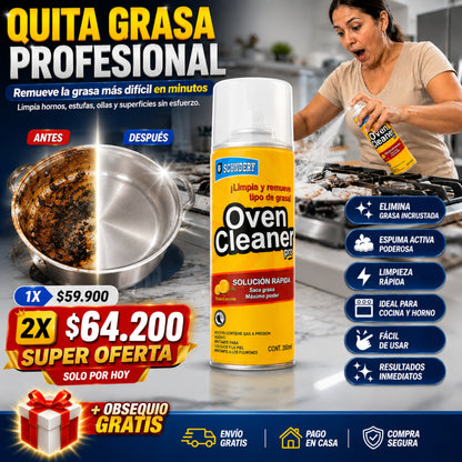 Quita grasa Profesional OvenClean™